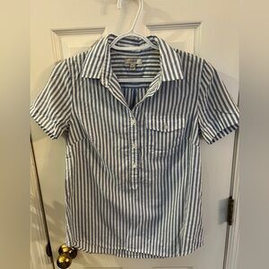 JCrew quarter button up